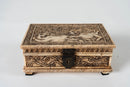 Camel Bone Box with Carvings