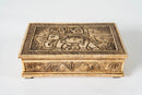 Camel Bone Box with Carvings