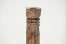 Structural Columns Modified into Candle Pedestal
