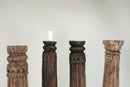 Structural Columns Modified into Candle Pedestal