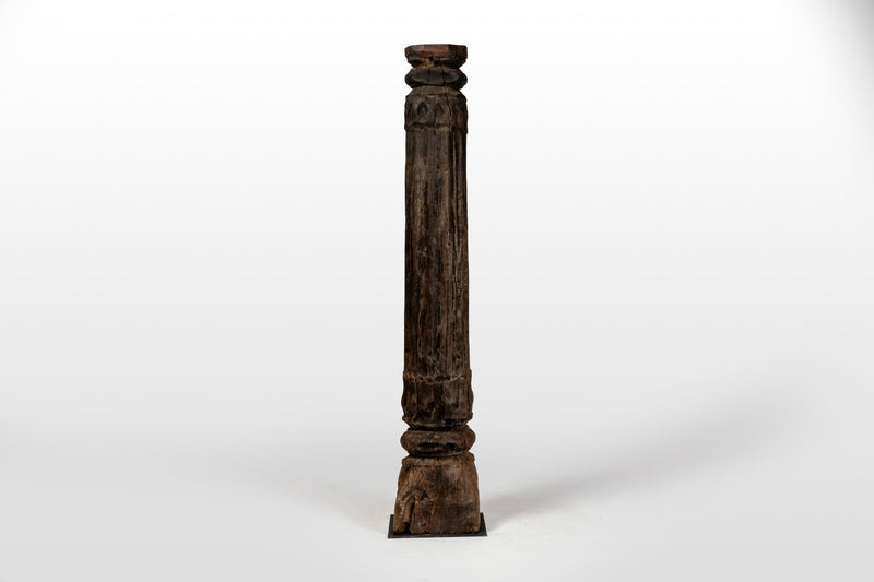 Structural Columns Modified into Candle Pedestal