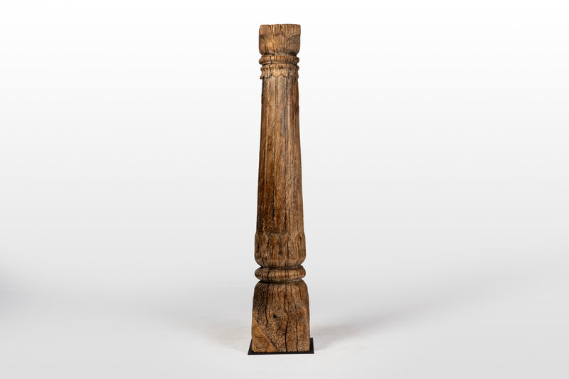 Structural Columns Modified into Candle Pedestal