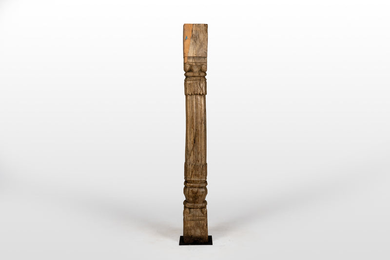 Structural Columns Modified into Candle Pedestal