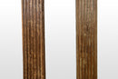 A Set of Square Anglo Indian Teak Columns with Corinthian Capitals