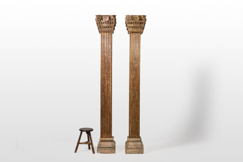 European Inspired Squared Column