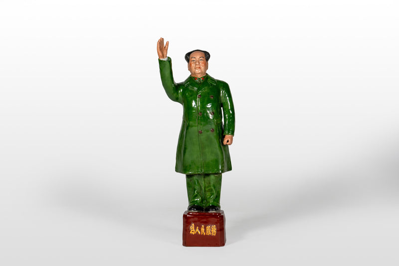 Porcelain Sculpture of Mao Zedong