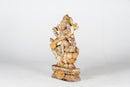 Goddess Saraswati Playing Veena on a Lotus Base