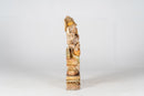 Goddess Saraswati Playing Veena on a Lotus Base