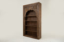 An Indian Carved Arch Modified into Bookshelf