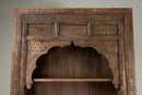 An Indian Carved Arch Modified into Bookshelf