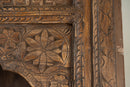 An Indian Carved Arch Modified into Bookshelf
