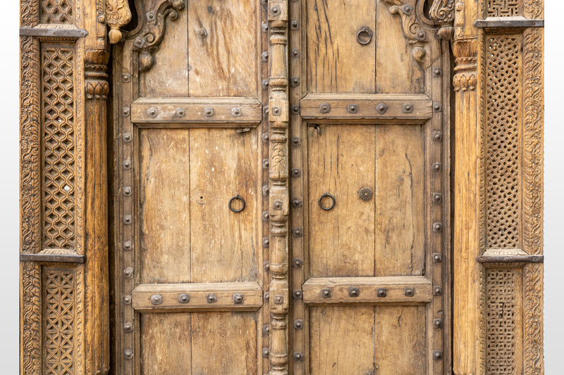 A Monumental Antique Indian Doorway