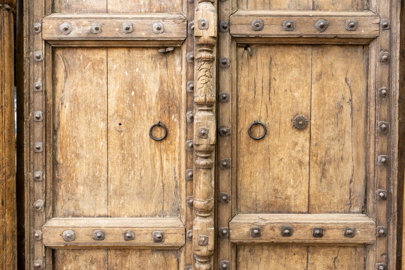 A Monumental Antique Indian Doorway