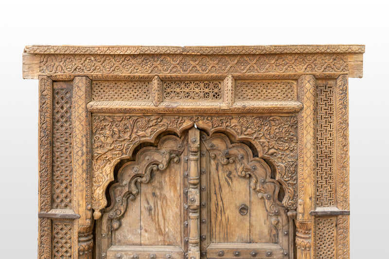 A Monumental Antique Indian Doorway