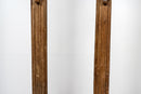 A Pair of Indian Wooden Columns with Brackets