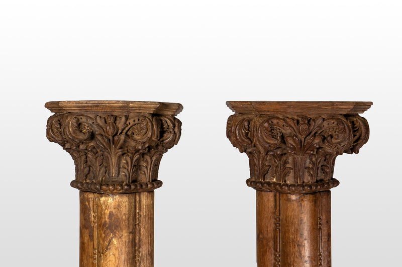 Wooden column