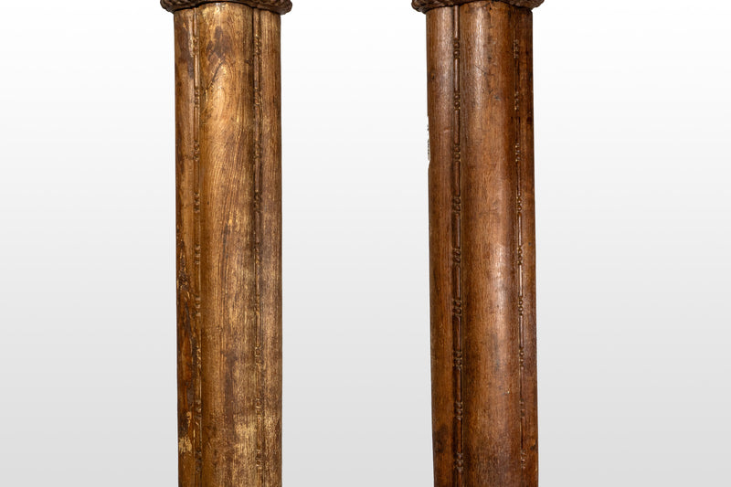 Wooden column