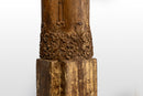 A Pair of Corinthian Indian Wooden Columns