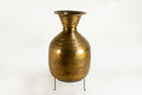 A Monumental Amphora Brass Vase