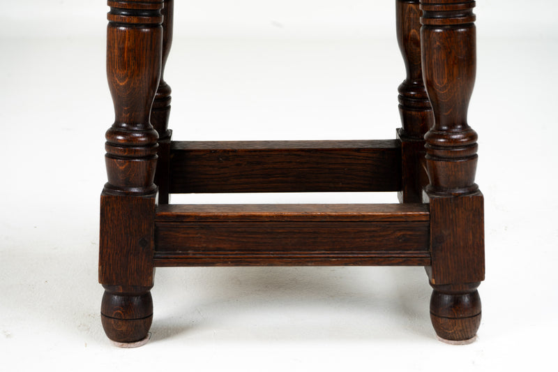 A French Oak Joint Stool