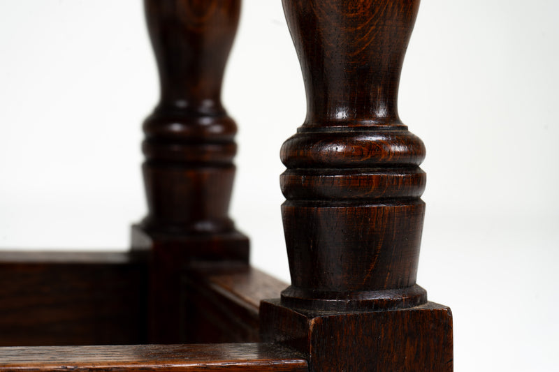 A French Oak Joint Stool