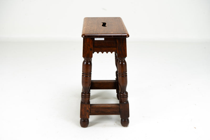 A French Oak Joint Stool