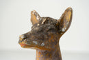 A Garden Cement Sculpture of a Fawn