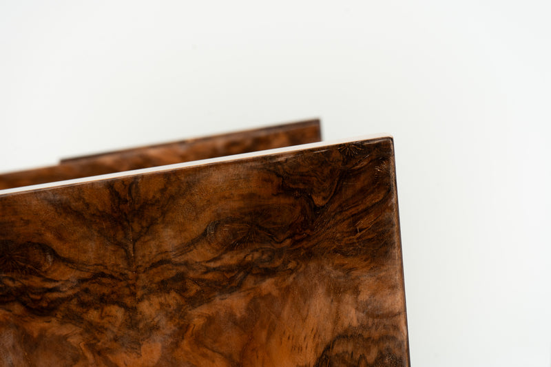 A Pair of Hungarian Walnut Armchairs, Budapest | c.1970
