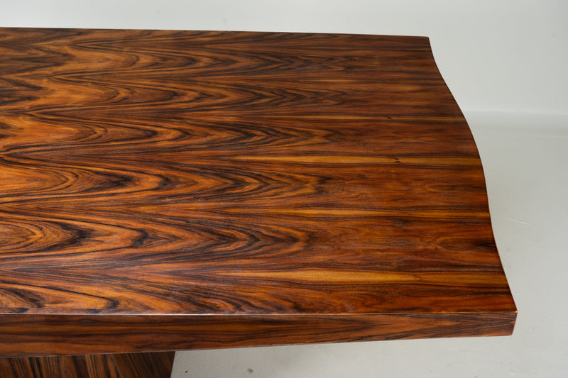An Impressive Pedestal Base  French Art Deco Dinning Table