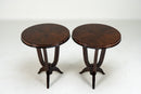 A Round Art Deco Side Table