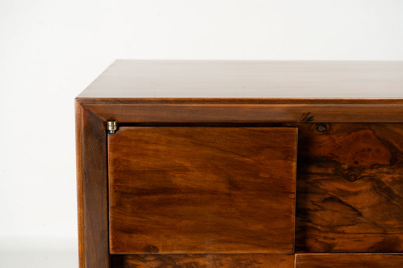 A Mid-Century Sideboard with Outward-Splayed Legs