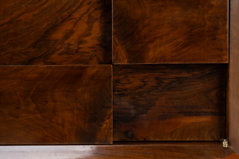 A Mid-Century Sideboard with Outward-Splayed Legs