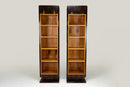 A Pair of Art Deco Tower Display Cases