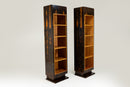 A Pair of Art Deco Tower Display Cases