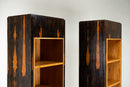 A Pair of Art Deco Tower Display Cases