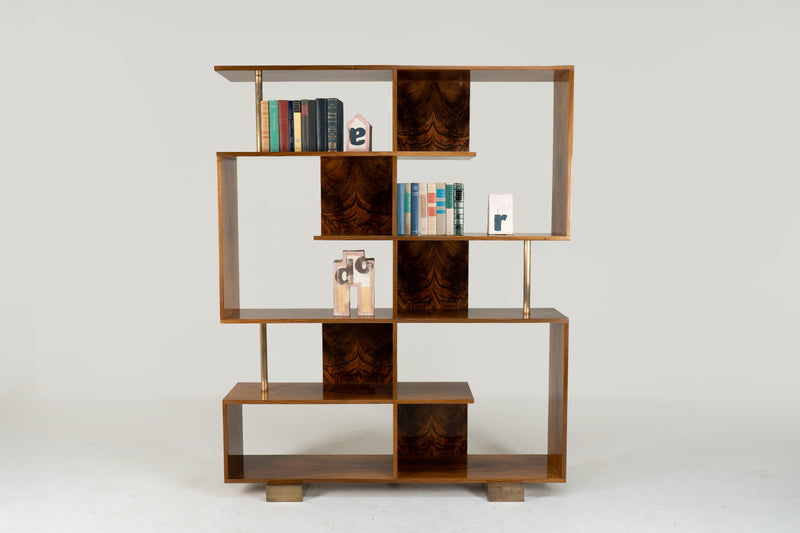 A Bauhaus-Inspired Open Shelf Display