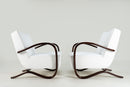 A Pair of Halabala Style Arm Chairs