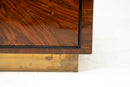 A Rotating  Art Deco Style Bar Cabinet