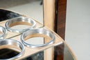 A Rotating  Art Deco Style Bar Cabinet