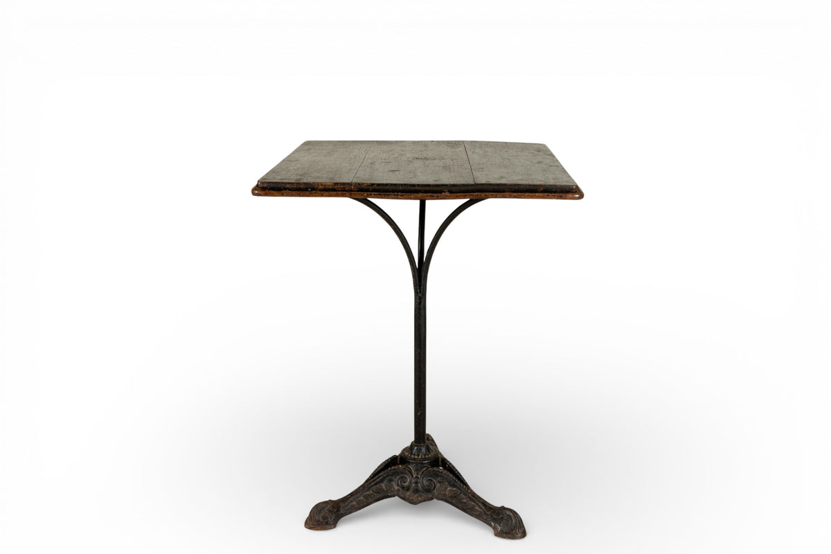 A Square French Cafe Table