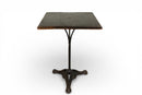 A Square French Cafe Table
