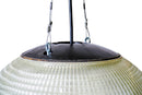 A Parisian Holophane Glass Street Lamp