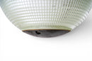 A Parisian Holophane Glass Street Lamp