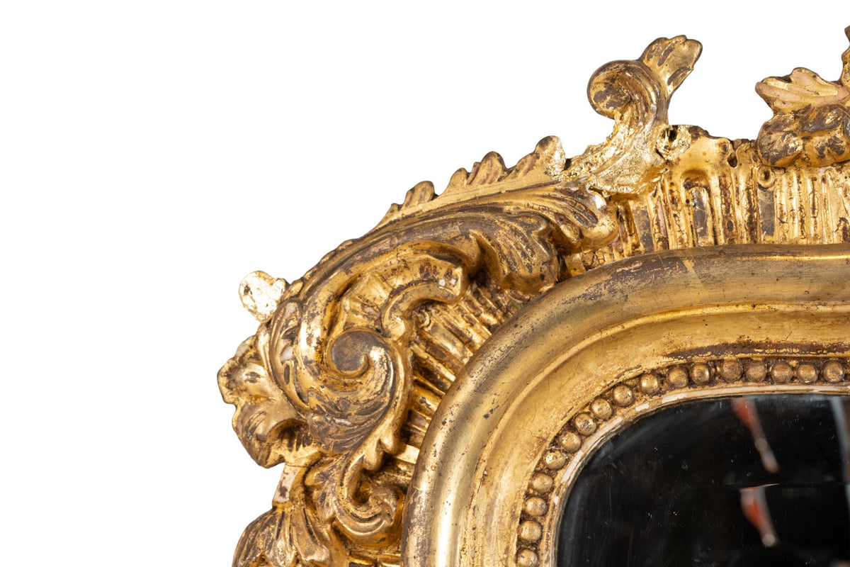 An Antique French Louis Philippe Mirror