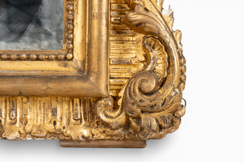 An Antique French Louis Philippe Mirror