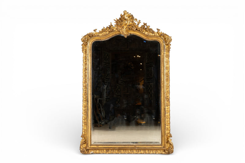 An Antique French Louis Philippe Mirror