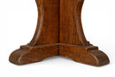 A Gothic Revival Oak Stool