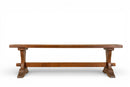 A Gothic Revival Oak Bench