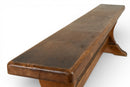A Gothic Revival Oak Bench