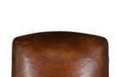 A Vintage French Leather Armchair
